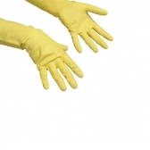 Перчатки латексные Контракт S  (желтый)