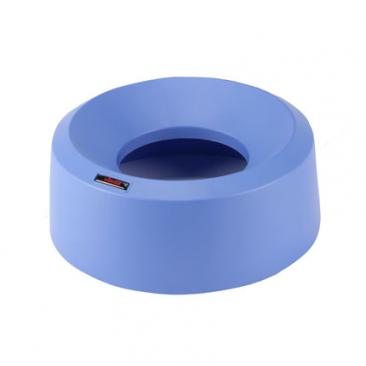 Крышка для контейнера ИРИС 50 л воронкообразная круглая, синийсиний
