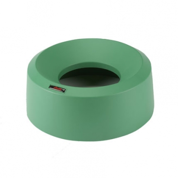 Крышка для контейнера ИРИС 50 л воронкообразная круглая, зеленыйзеленый