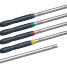 Ручка алюминиевая с цветовой кодировкой 150 см для держателей и сгонов (предыдущий артикул 506267)