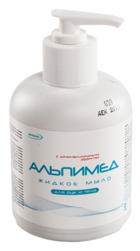 Жидкое мыло «АЛЬПИМЕД» 300 мл, бутылка